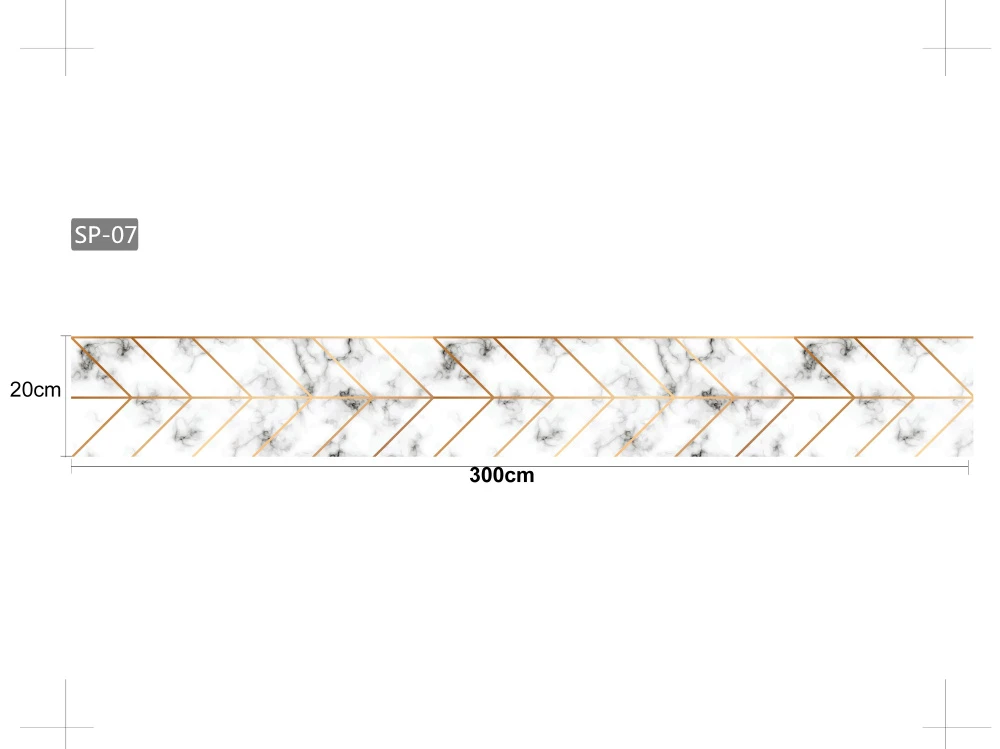 3 метра, водостойкая Наклейка на стену для ванной комнаты, самоклеющаяся плитка, наклейка на обои, ПВХ, самоклеющаяся наклейка для домашнего декора - Цвет: SP-07