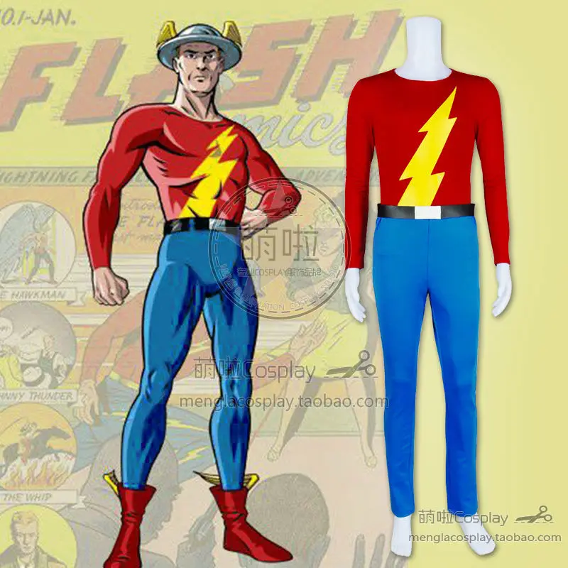 Jason Peter Jay Garrick Cosplay Costume Leather Coat 2014 TV series Flash