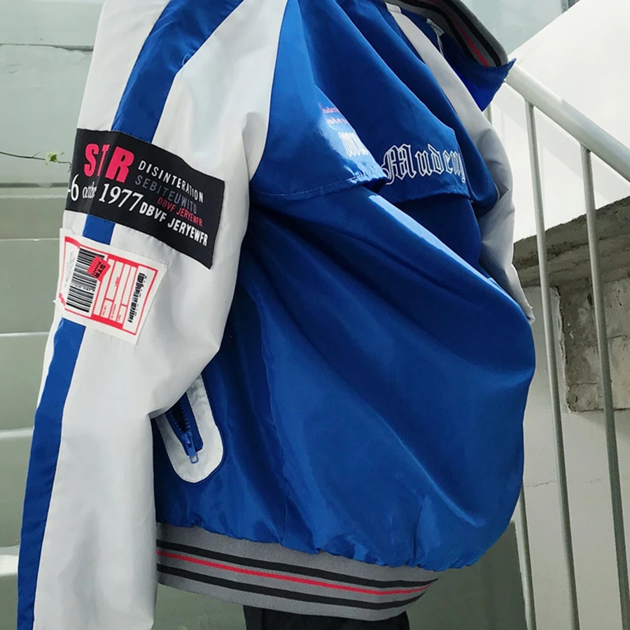 Baseball Casual Zipper Jacket Men Streetwear Autumn Street Style Jackets Men Spring Coats South Korea Summer Jacket Thin 50J0200 Baseball Casual Zipper Jacket Men Streetwear Autumn Street Style Jackets Men Spring Coats South Korea Summer Jacket Thin 50J0200