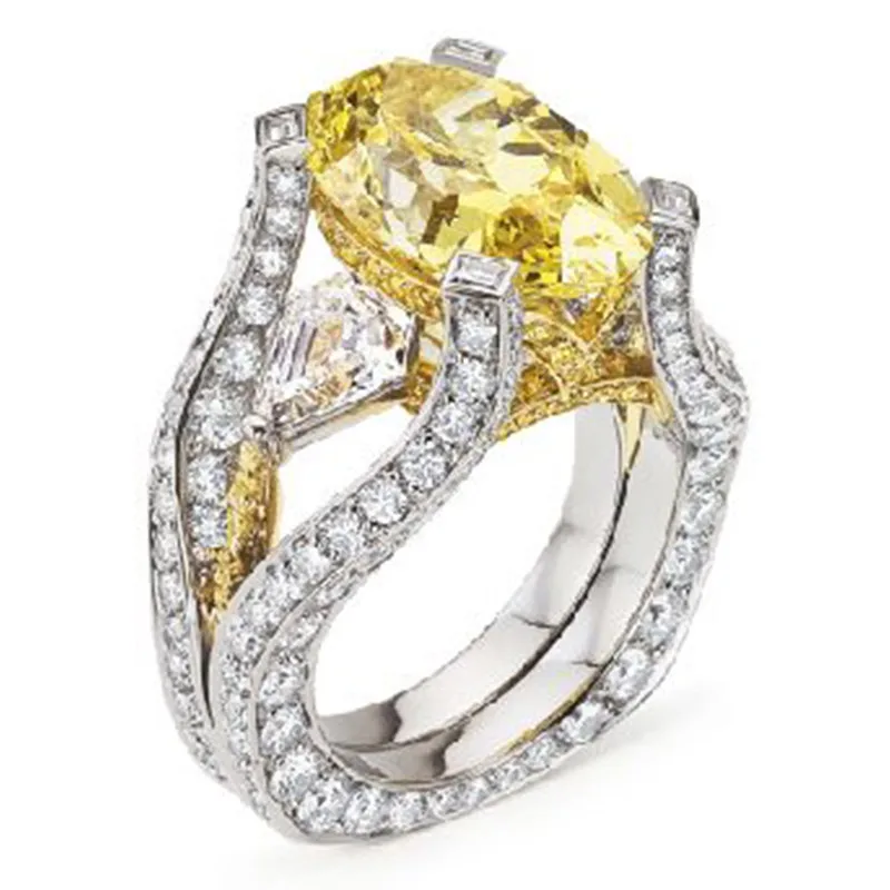 Yellow stone engagement rings for women black kardashian