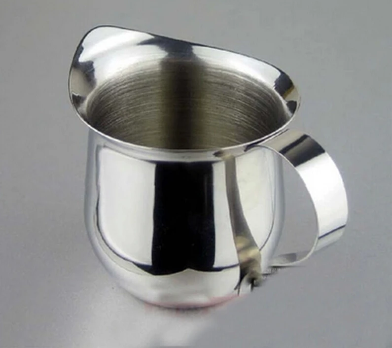 

Exported to Europe 304 stainless steel milk sugar cup coffee creamer milk Sauce jam cups Utensils 90ML