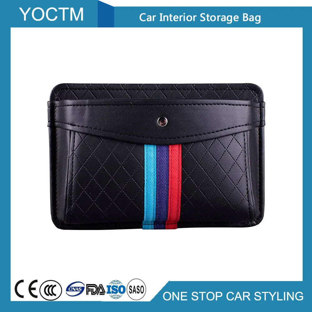 

Car Inner Organizers Bag For BMW Series For Jeep JK JL Car Pocket Interior Accessories Black Storage Mobile Phones/Cards 1pcs