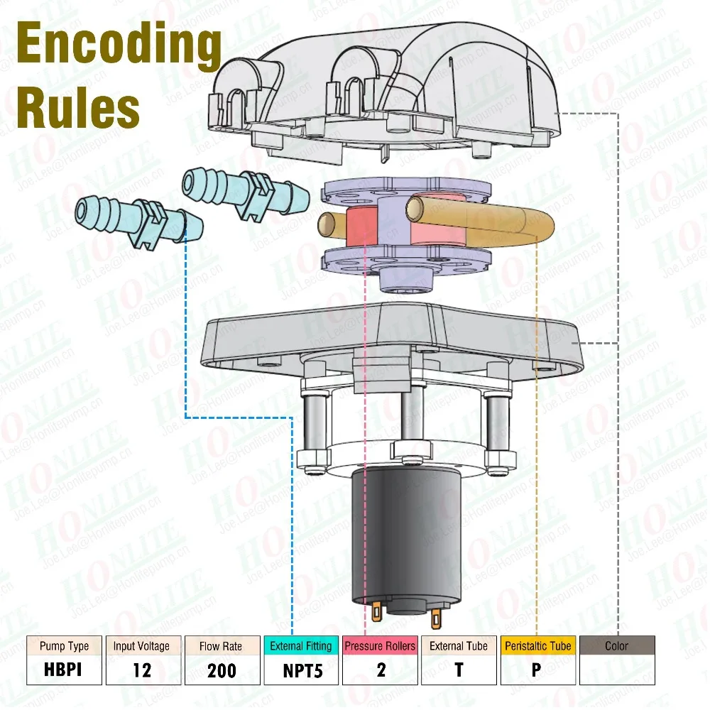 Encoding HBPI-12-200-NPT5-2-T-P