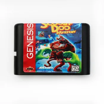 

Scooby Doo Mystery 16 bit MD Game Card For Sega Mega Drive For Genesis