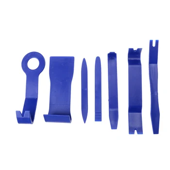 

7pcs/lot Hard Plastic Auto Car Radio Panel Interior Door Clip Panel Trim Dashboard Removal Opening Tool Set Car Repair Tool Kit