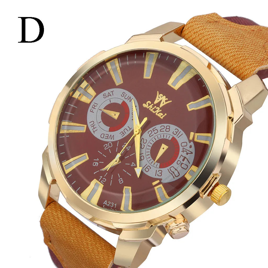 Роскошные мужские часы бизнес большой циферблат часы Мода силикагель ремень кварцевые часы