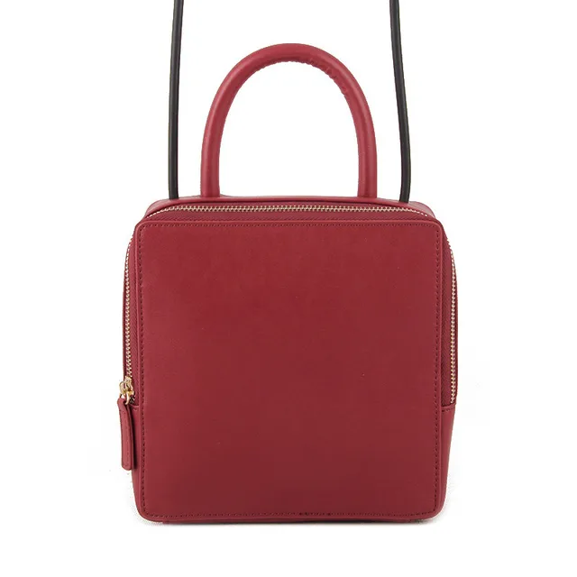 Buy Female High Quality Square Shape Bag Women Split