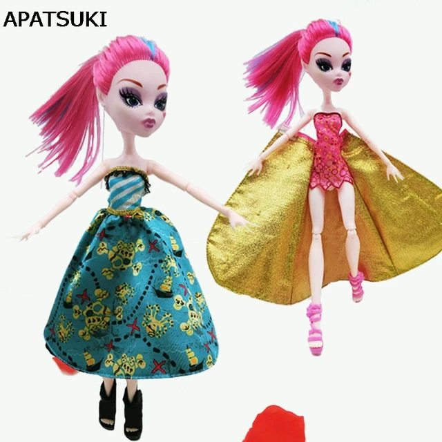 fashion luxury clothes for monster high dolls dress party summer