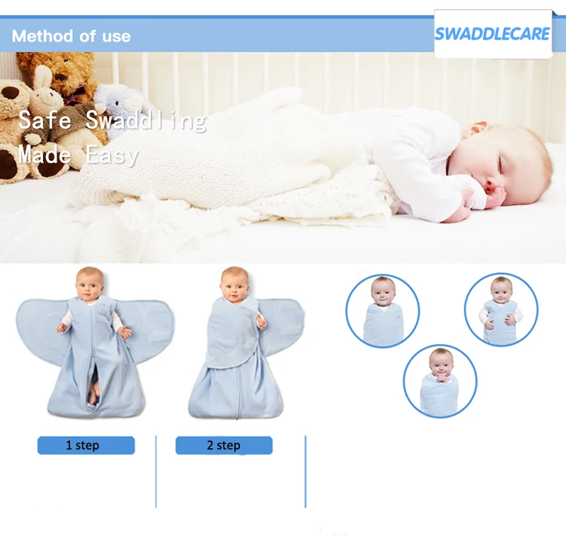 2018 модный детский спальный мешок для новорожденных, 100% хлопок, мультяшный спальный мешок, пеленка для младенцев, детское одеяло и пеленание