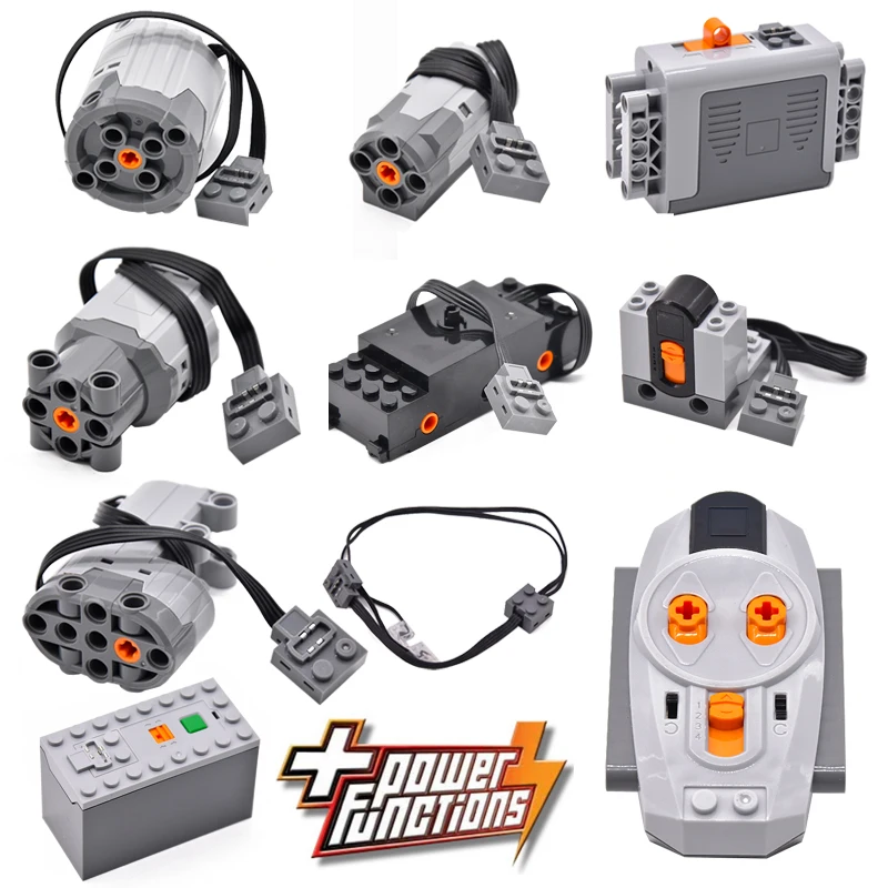 lego technic with motors