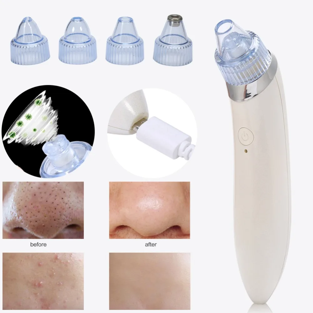 Electric Blackhead Remover device Vacuum Extraction USB Rechargeable