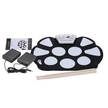 

Hand reel drum silicone hand reel, usb portable reel electronic drum simulation drum
