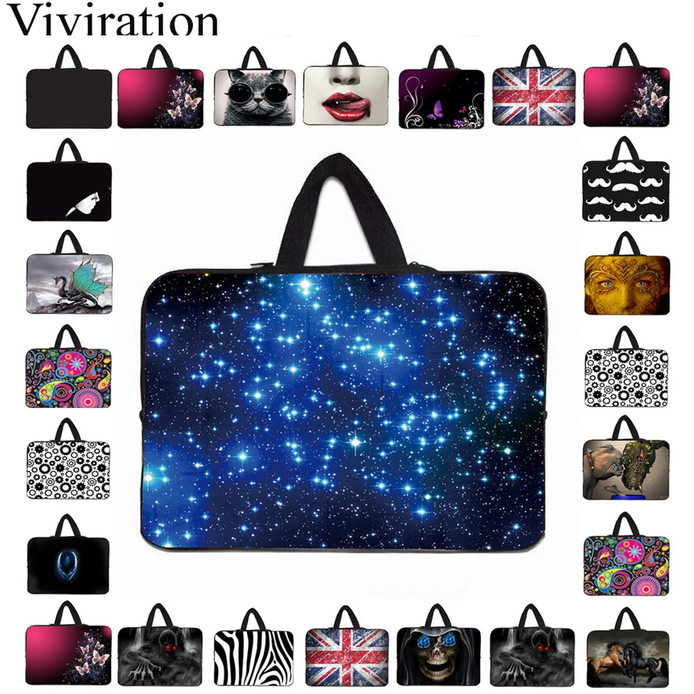 

17" Notebook Chromebook Carrying Liner Case Bags For Apple Lenovo IBM Dell 16.8 17.4 Durable Slim Nylon Briefcase For Women Men