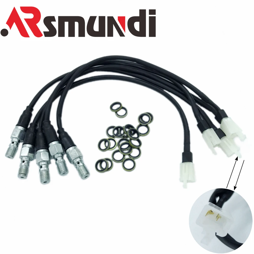 Universal M10x1.25mm Motorcycle Hydraulic Brake Pressure Light Switch