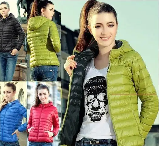

New Fashion Ladies Down Short Design Coat Winter Cotton-padded Jacket Women Slim Solid Zipper Outerwear