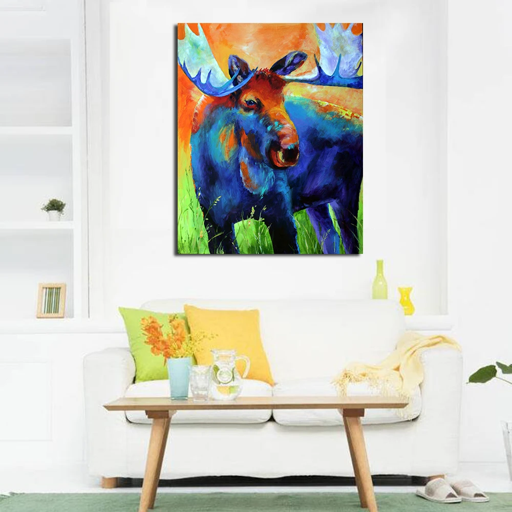 Q689CMoose acrylic-1