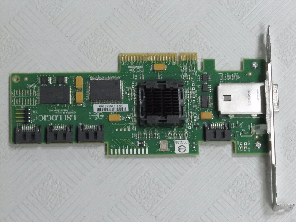 25R8071 LSI SAS3444E 3GB 4 port PCI e HBA SAS Controller Cardin Add On
