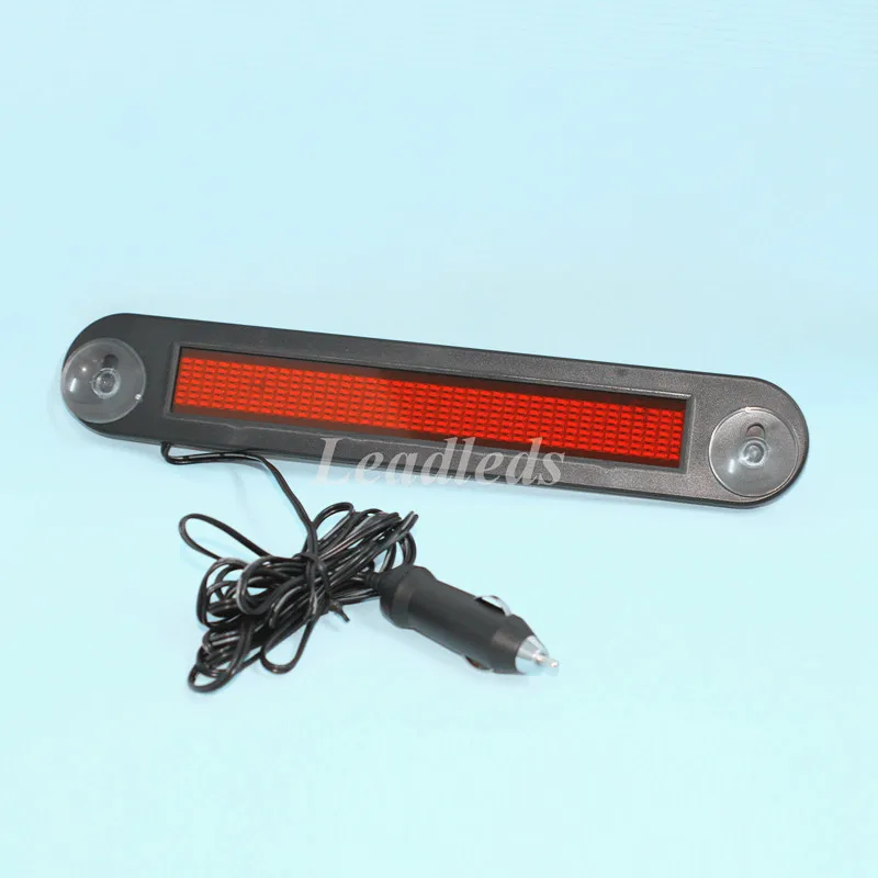 

2 pieces LED Car Display Remote Control led Display Board Programmable Message Sign