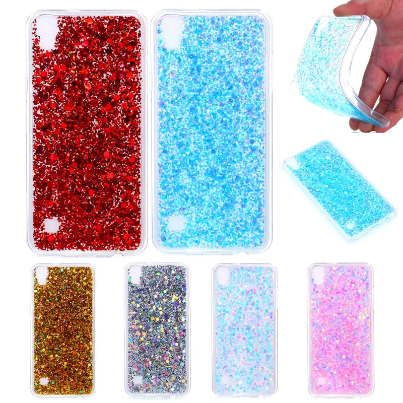 

Case For LG X Style K200DS Colored Shiny Glitter Silicone TPU Soft Back Cover Case for LG X Style K200DS Glitter Phone Cover