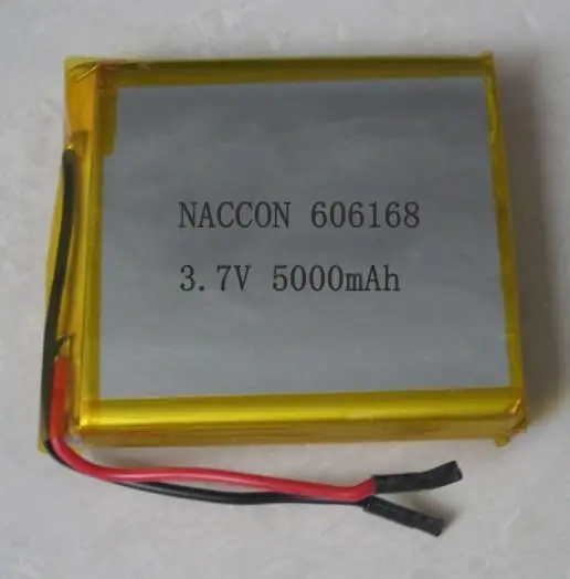 

2Pcs Hot explosion models 606168 5000MAH batteries portable mobile power battery