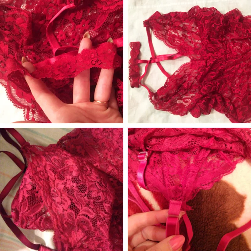 SEBOWEL-2019-Elegant-Floral-Red-Lace-Bodysuit-Women-Backless-Deep-V-Neck-Sexy-Bodysuit-Bodycon-Halter