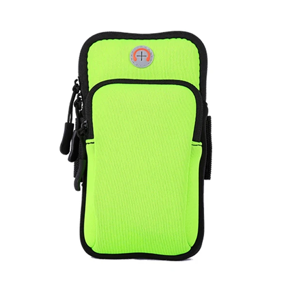 Универсальный 6 ''водонепроницаемый спортивный нарукавник Сумка для бега, спортзала, нарукавная повязка, сумка для мобильного телефона, чехол-держатель для iPhone samsung - Цвет: Green