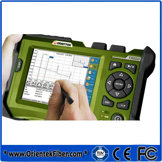 

Fiber Optic Equipment ORIENTEK OTDR Machine MV10A Multimode 850/1300nm 21/19dB