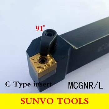 

CNC turning Tools MCGNR3232P12/MCGNL3232P12 MCGNR/MCGNL CNMG120404 Insert Turning Tool CNC Carbide CNMG120408