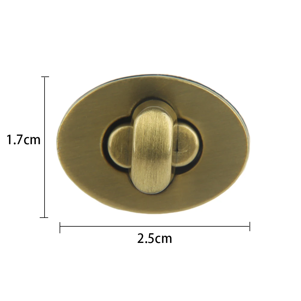 1 шт. прочное оборудование для скручивания пряжки для сумки формы сумки DIY Поворотный замок застежка для сумки Изысканная сумка яйцевидной формы поворотный замок
