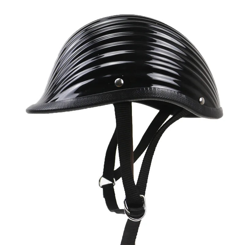Японский TT& CO Стиль Половина лица мотоциклетный шлем кепки стиль светильник вес Открытый шлем стекловолокна оболочки доступны 3 цвета - Цвет: 3