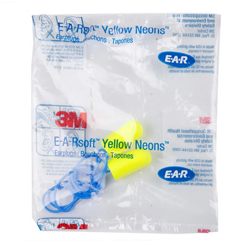 mens waterproof work boots 10pairs Authentic 3M 311-1250 PU Foam Soft corded Ear Plugs Anti-noise sleeping Reduction Norope Earplugs Protective earmuffs industrial safety hand gloves