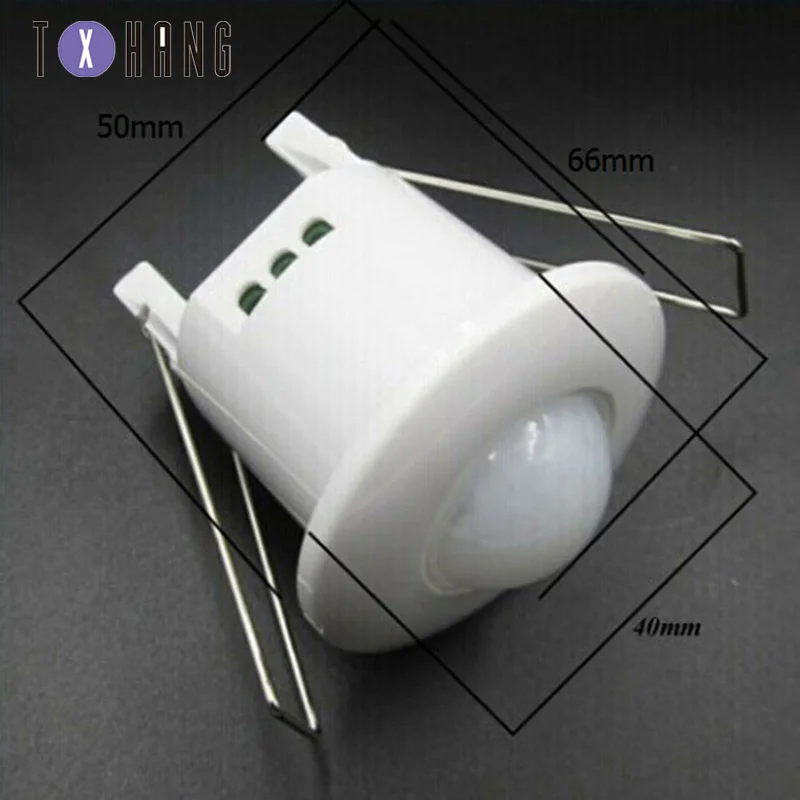 

Motion sensor detector mini infrared PIR 360 degree detection infrared ceiling embedded automatic light switch