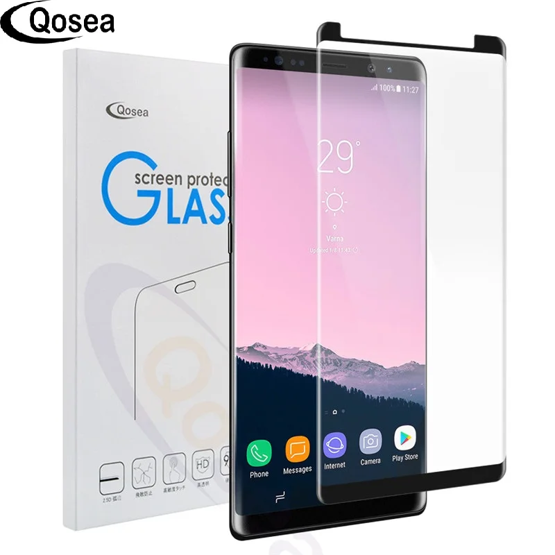 Qosea For Samsung Galaxy Note 8 Screen Protector 9H Explosion proof