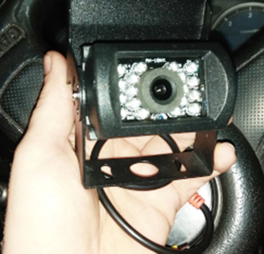 

Rear View Camera For Trucks 24v 12v Black Bus Car Rear View Reversing IR Nightvision Waterproof Camera For Trucks Lorry Bus