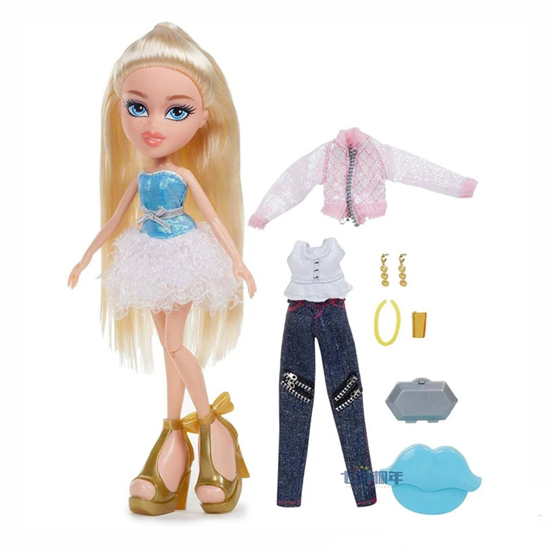 Оригинальная Кукла Bratz для учебы за рубежом красные волосы и красивая