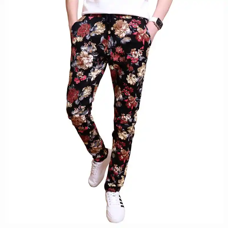 floral joggers mens