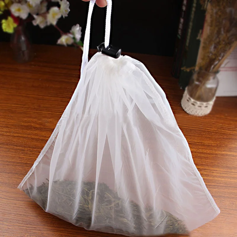 

Commercial Food Grade Fine Nylon Mesh Food Strainer & Cheese Maker Coffee & Tea Filter Nut Milk Bag Reusable Almond Milk Bags