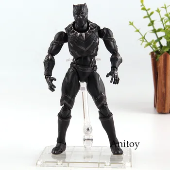

Marvel Captain America Civil War Hot Toys Black Panther Movable PVC Panther Figure Action Collection Model Toys for Boy