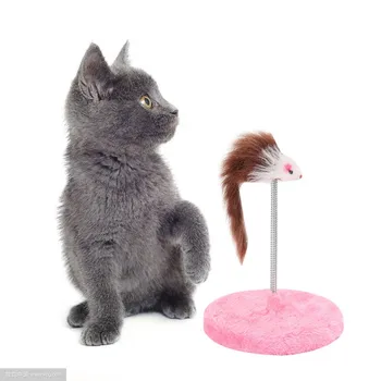 

Scratching for Pets Cat Toy Scratch Table Puzzle Game Grinding Claw Toy for Cat House Scratching Wand Toy With Mouse
