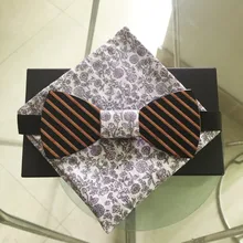 Свадебный галстук, наборы, хит, модный мужской деревянный галстук-бабочка, s, Свадебный деревянный галстук-бабочка для мужчин с карманом, квадратный, Рождественский Z& L