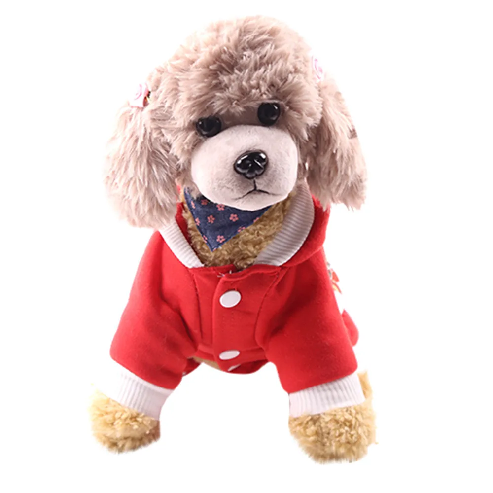 Рождественские Кофты для щенков кофты с капюшоном Одежда для собак костюм одежда кошка пальто куртка Щенок Одежда Лидер продаж