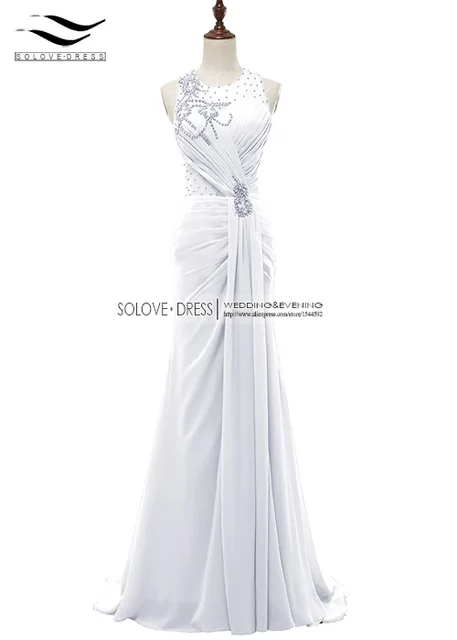 Сексуальное шифоновое пляжное свадебное платье 2019 расшитое бисером Casamento Vestido De