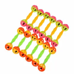 Разные цвета Лидер продаж 2018 новые детские игрушки-погремушки колокольчиками Игрушки для раннего развития качая колокола 0-12 месяцев