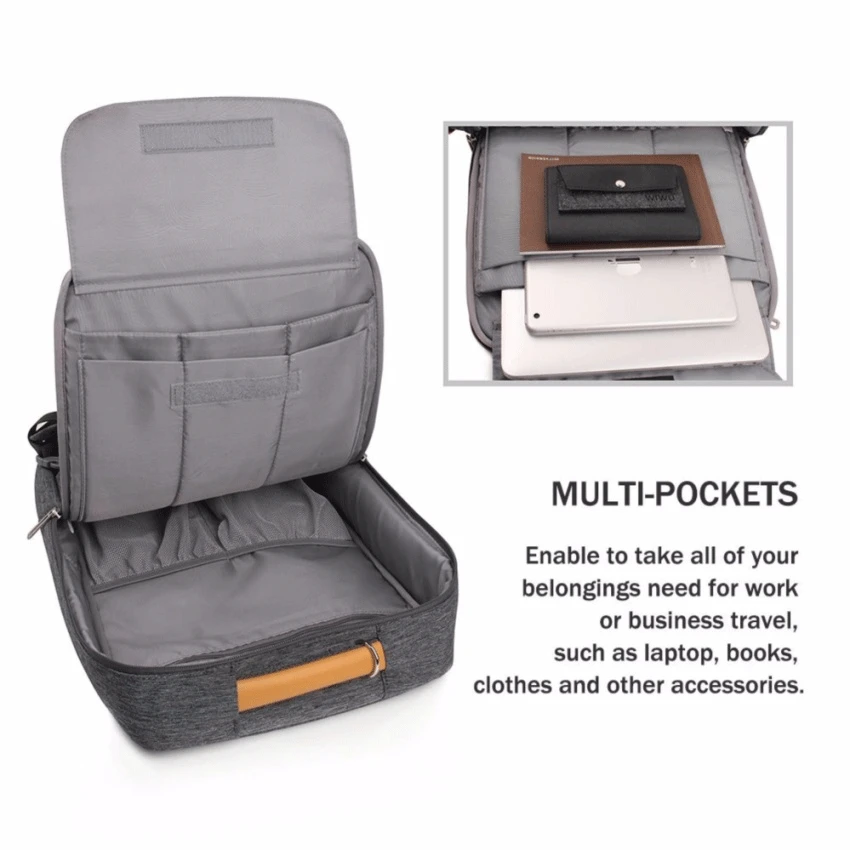 WIWU рюкзак для ноутбука 17,3 15,6 15,4 14 водонепроницаемый рюкзак кожаная сумка для Macbook Pro 15 16 мужской рюкзак сумка для ноутбука