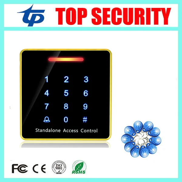 

Single door access controller biometric smart RFID card access control reader system touch waterproof keypad ID card reader