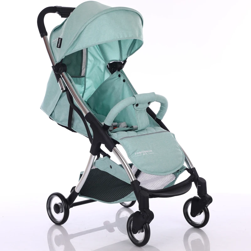 

abdo Baby Stroller Lightweight Umbrella Luxury Foldable Yoya Plus Baby Car Trolley Folding Kids Pram Stroller 175 Degrees
