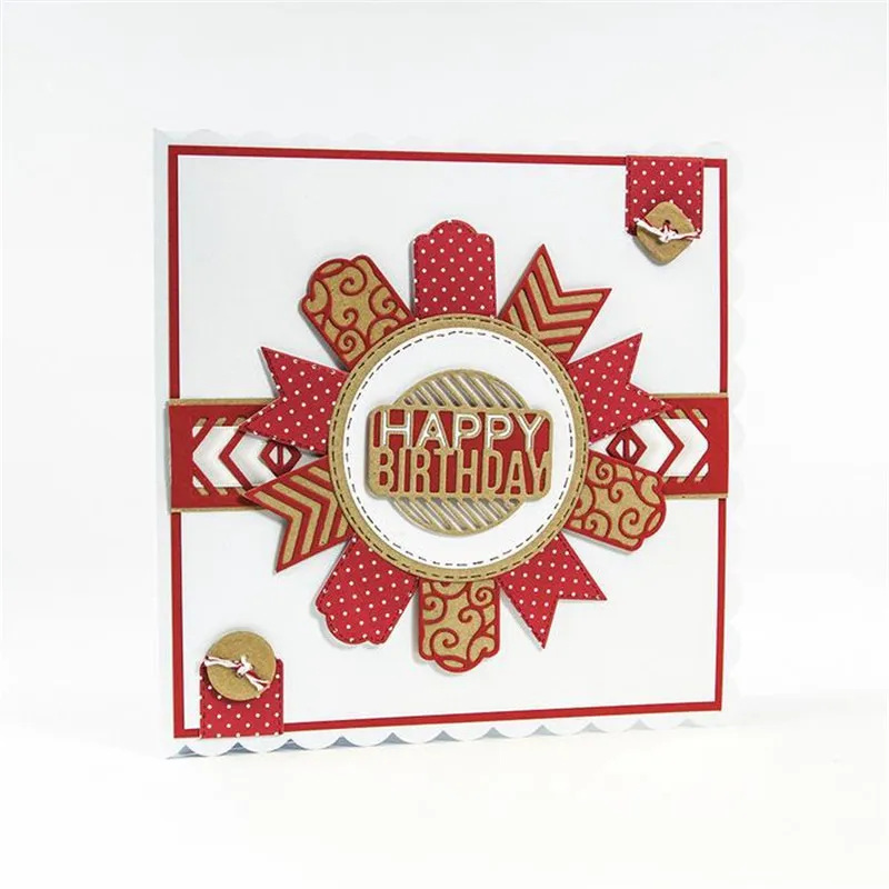 

DiyArts 1 Pcs/lot Metal Cutting Dies Scrapbooking For Card Making DIY Embossing Cuts New Craft Card Decoration