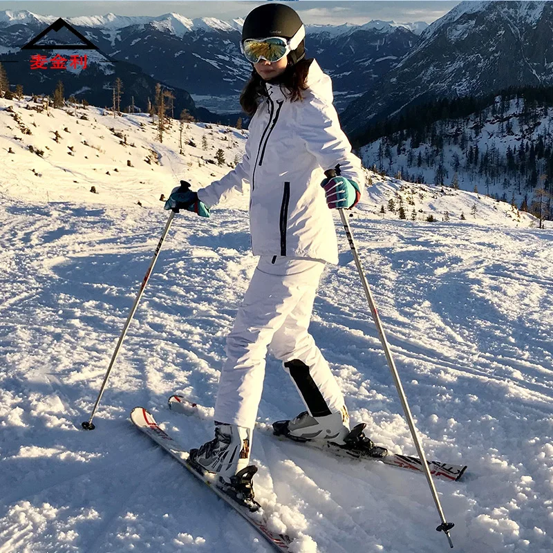Delle donne di inverno tute da sci tuta da sci femminile per le donne di  Montagna sci giacca da snowboard e pantaloni delle signore tenere in caldo  abbigliamento da sci|womens ski suit|ski