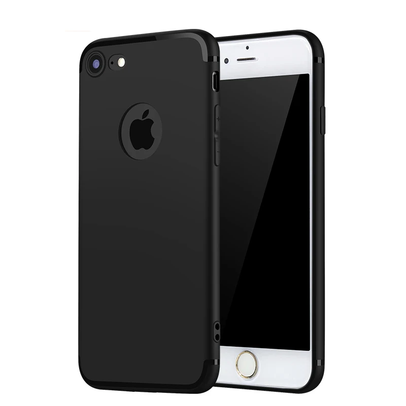 

CAPSSICUM Ultra-thin Soft Matte Case for iPhone 7 7 Plus TPU Back Cover Transparent Slim Flexible Coque for iPhone 7 7plus