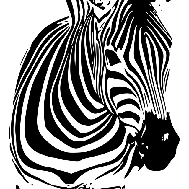 pop art poster cartoon poster canvas painting picture animal black